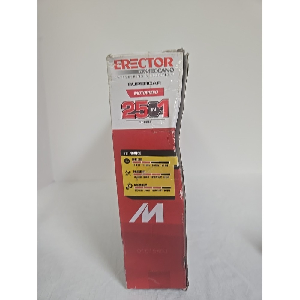 SUPERCAR ERECTOR Building SET Meccano 18211 Motorized 25 Models in 1 Spinmaster - Picture 2 of 14